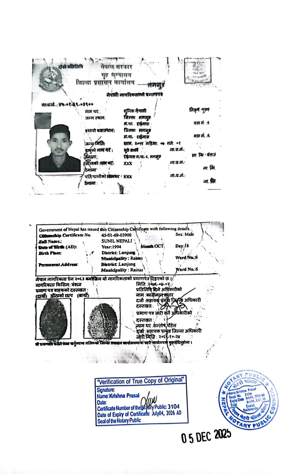 Notary & Translation